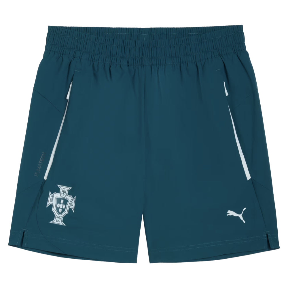 2026-2027 Portugal PumaTECH Relaxed Woven Short (Ocean Tropic)_0