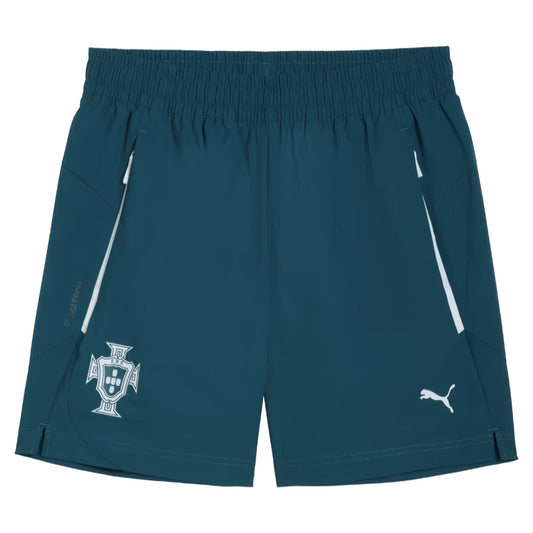 2026-2027 Portugal PumaTECH Relaxed Woven Short (Ocean Tropic)_0