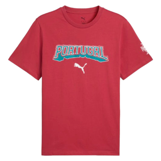 2026-2027 Portugal FtblCulture Tee (Red)_0
