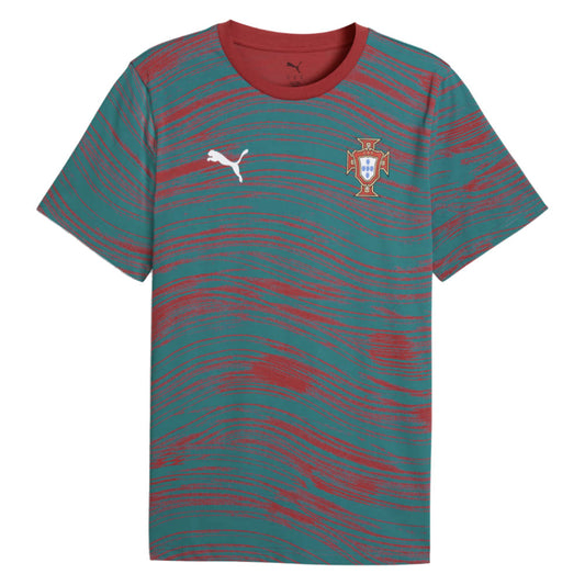 2026-2027 Portugal FtblCulture Tee AOP (Red)_0