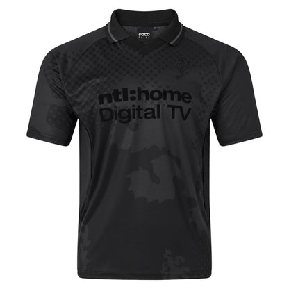 2002-2003 Rangers Retro Home Blackout Shirt_0