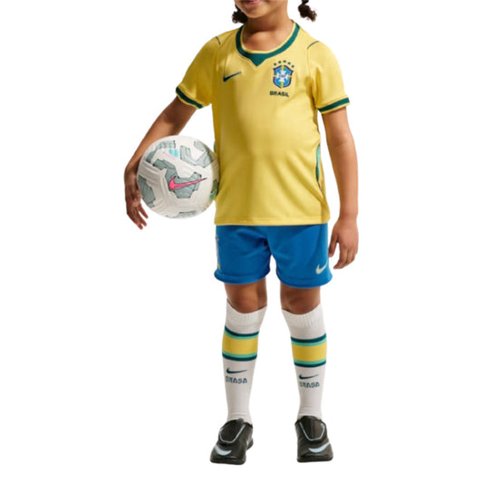 2026-2027 Brazil Home Little Boys Mini Kit_0