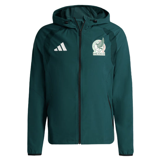 2026-2027 Mexico Full Zip Windbreaker (Aurora Ivy)_0