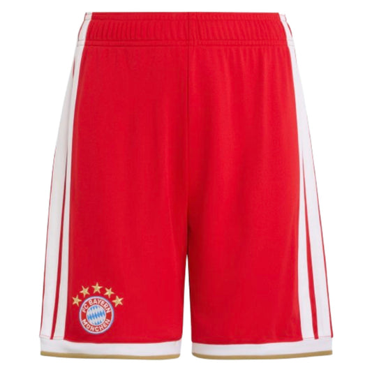 2026-2027 Bayern Munich Home Shorts (Red) - Kids_0