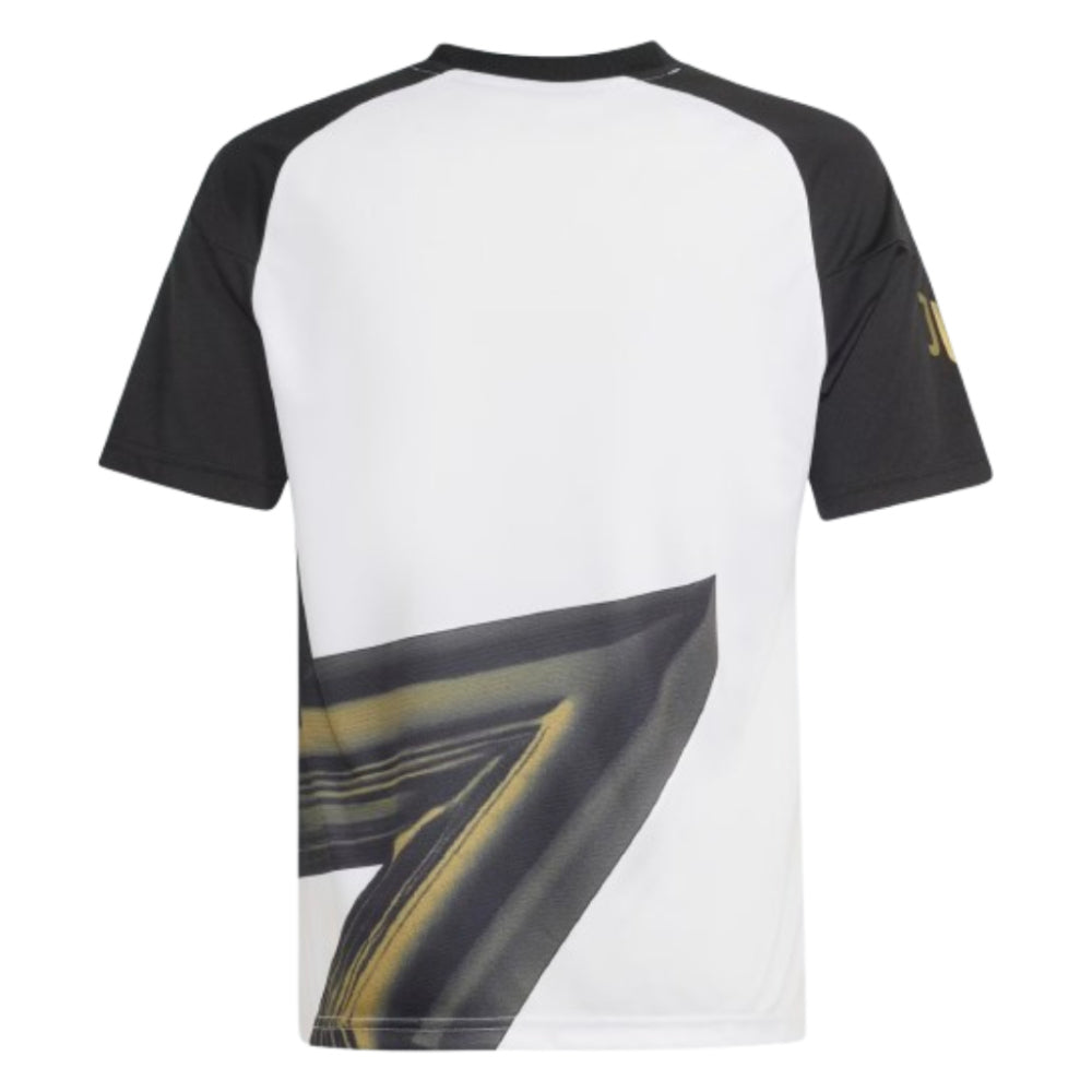 2026-2027 Juventus Pre-Match Shirt (White) - Kids_1