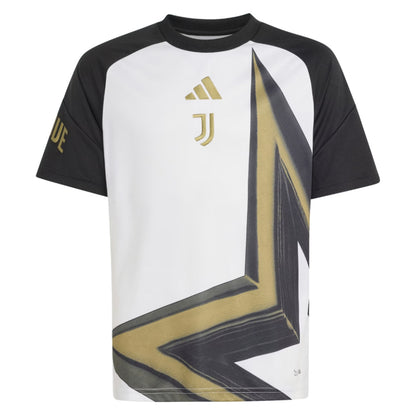 2026-2027 Juventus Pre-Match Shirt (White) - Kids_0