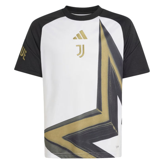2026-2027 Juventus Pre-Match Shirt (White) - Kids_0