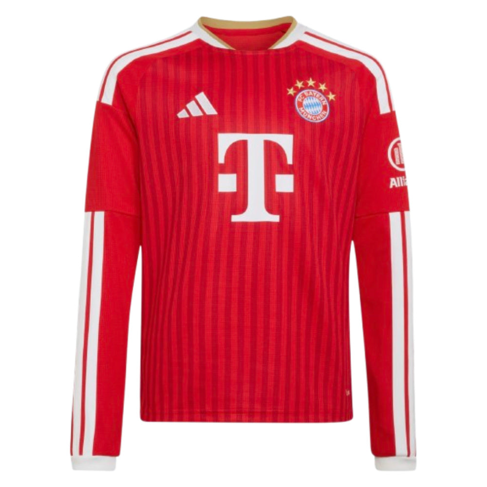 2026-2027 Bayern Munich Long Sleeve Home Shirt (Kids)_0