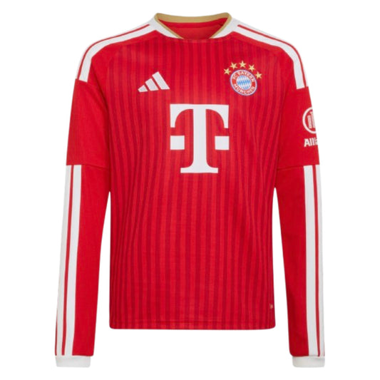 2026-2027 Bayern Munich Long Sleeve Home Shirt (Kids)_0