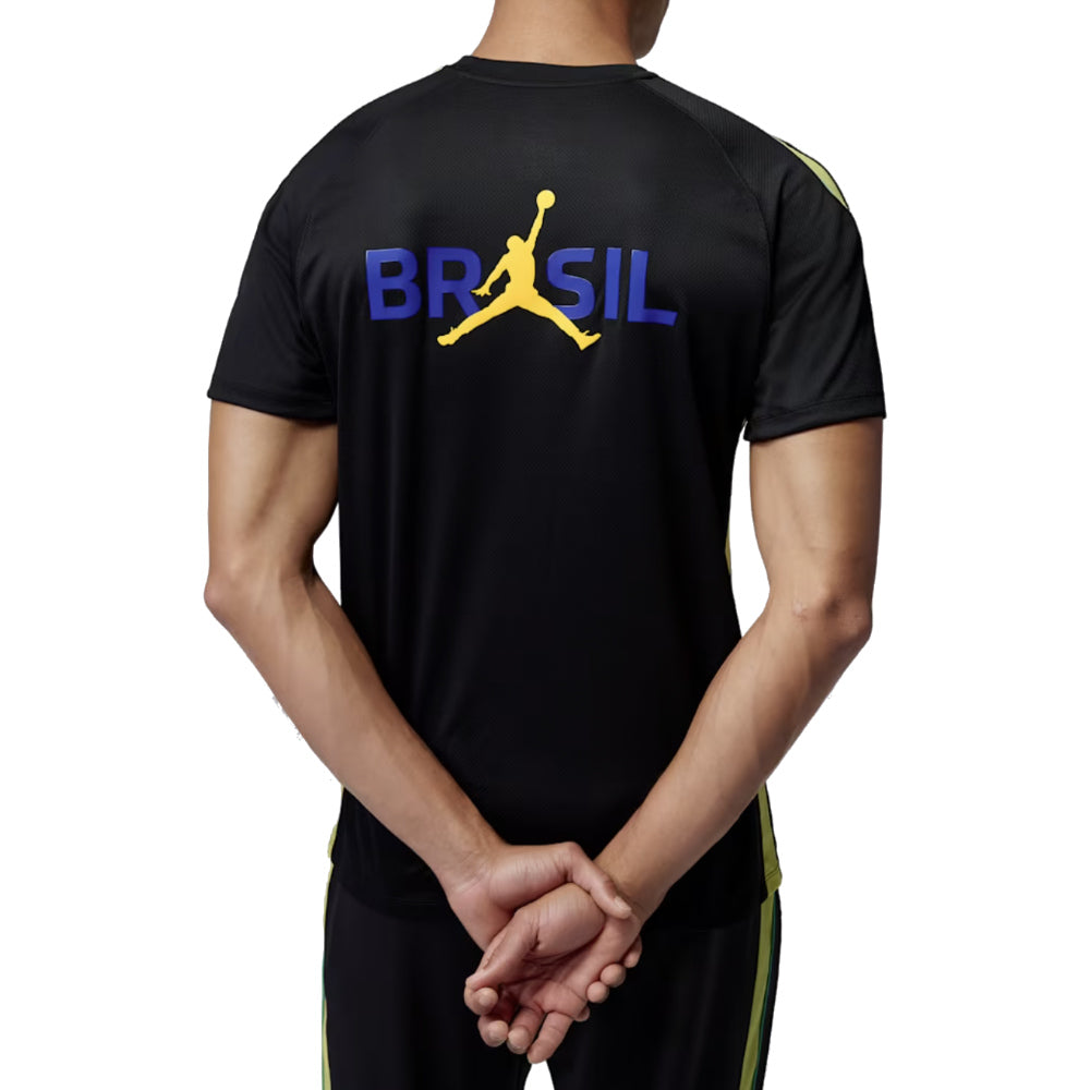 2026-2027 Brazil Strike Jordan Dri-FIT Training Shirt (Black)_2