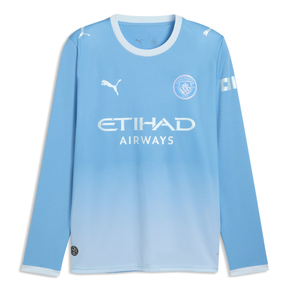 2026-2027 Man City Home Long Sleeve Shirt_0