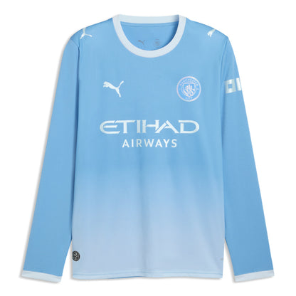 2026-2027 Man City Home Long Sleeve Shirt_0