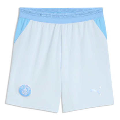 2026-2027 Man City Home Shorts (Icy Blue) - Kids_0