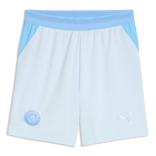 2026-2027 Man City Home Shorts (Icy Blue) - Kids_0