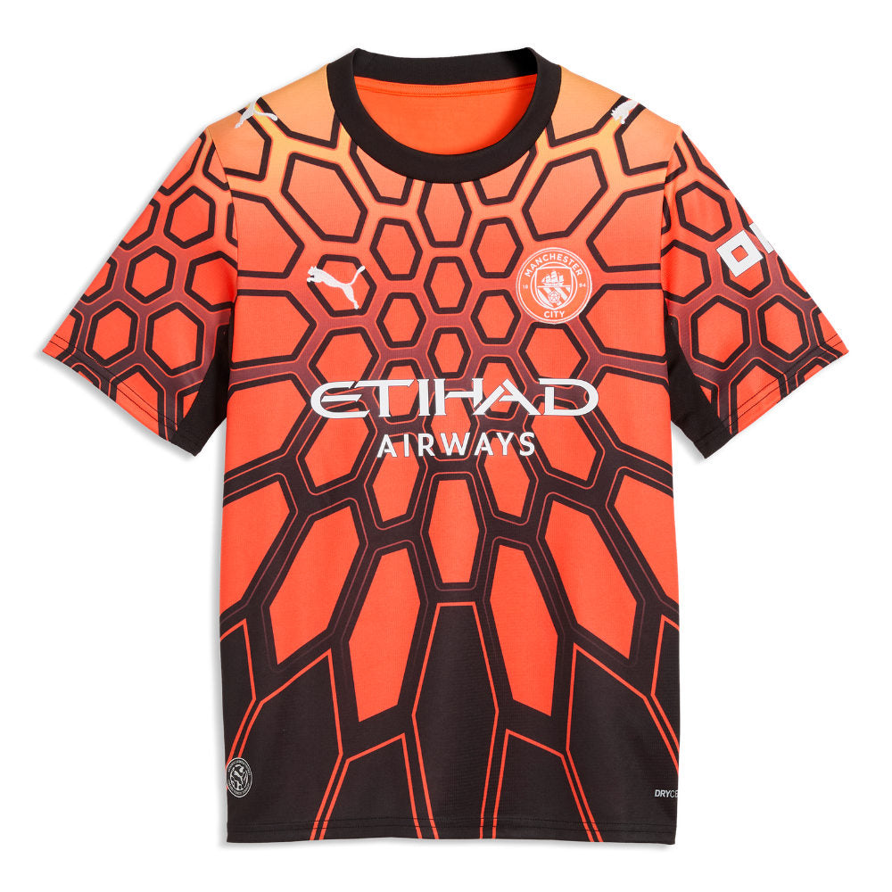2026-2027 Man City Goalkeeper Shirt (Orange) - Kids_0
