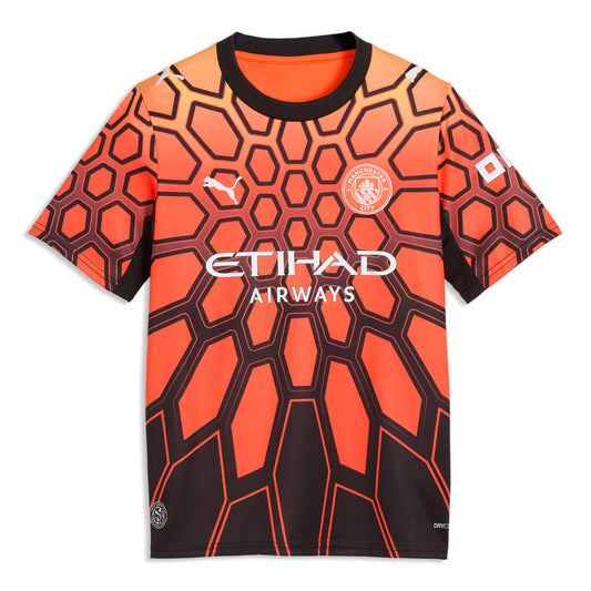 2026-2027 Man City Goalkeeper Shirt (Orange) - Kids_0