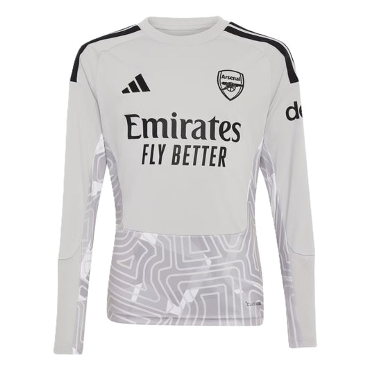 2026-2027 Arsenal Home Goalkeeper Shirt (Grey) - Kids_0