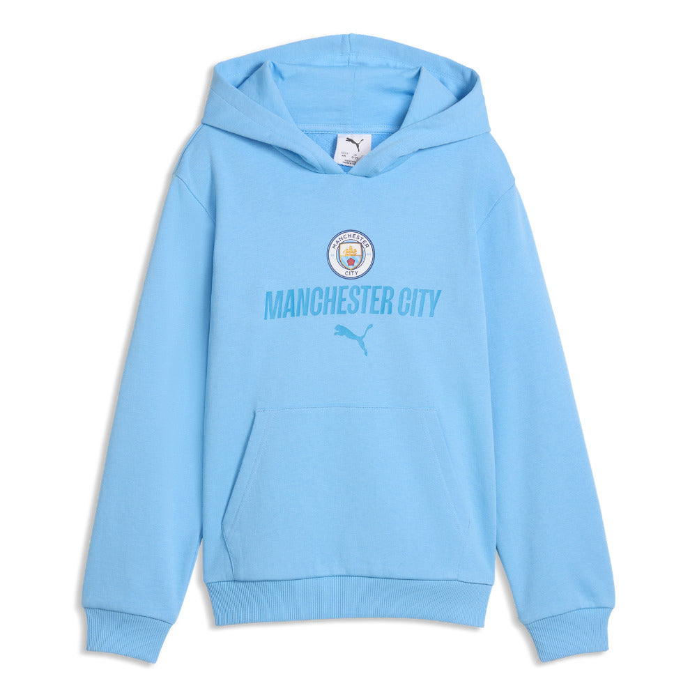 2026-2027 Man City ftblCulture Hoody (Light Blue) - Kids_0