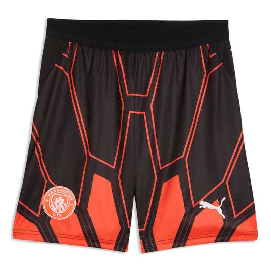 2026-2027 Man City Home Goalkeeper Shorts (Red)_0