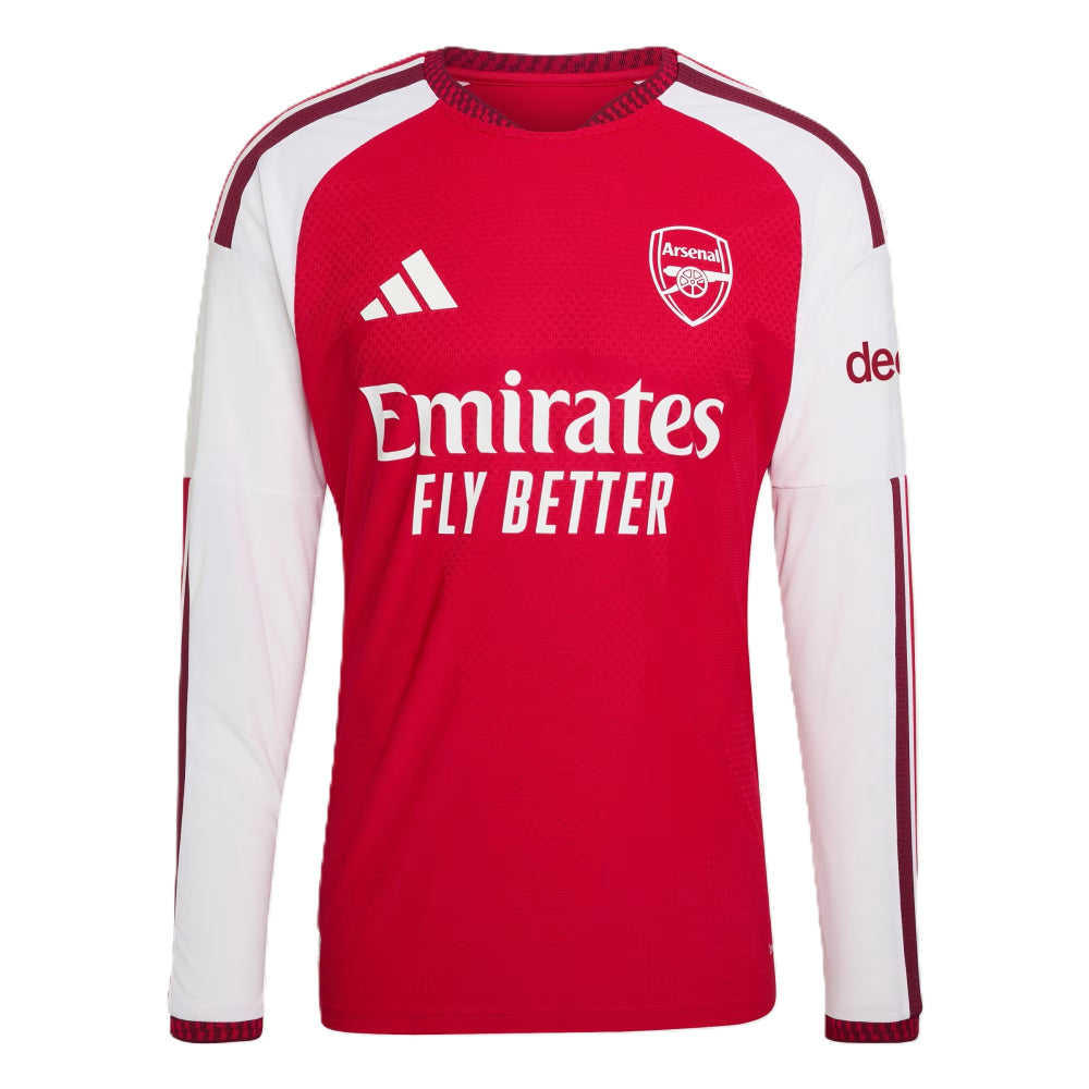 2026-2027 Arsenal Authentic Long Sleeve Home Shirt_0