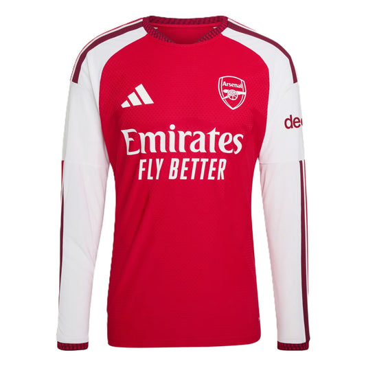 2026-2027 Arsenal Authentic Long Sleeve Home Shirt_0