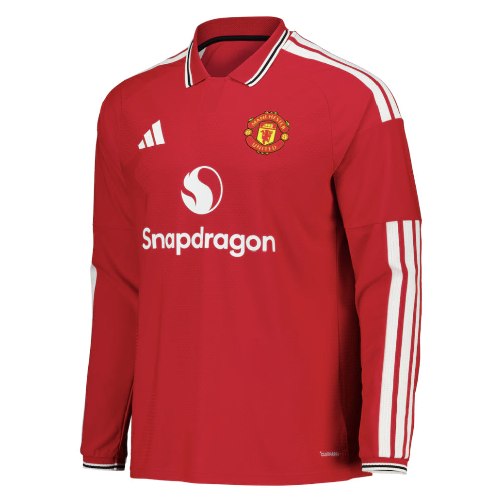 2026-2027 Man Utd Authentic Long Sleeve Home Shirt_0