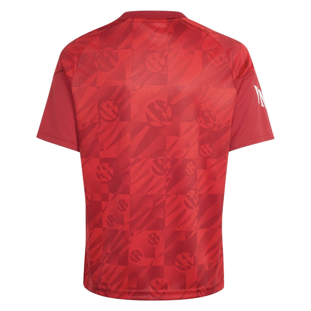 2026-2027 Liverpool Pre-Match Warm Up Shirt (Active Maroon) - Kids_1