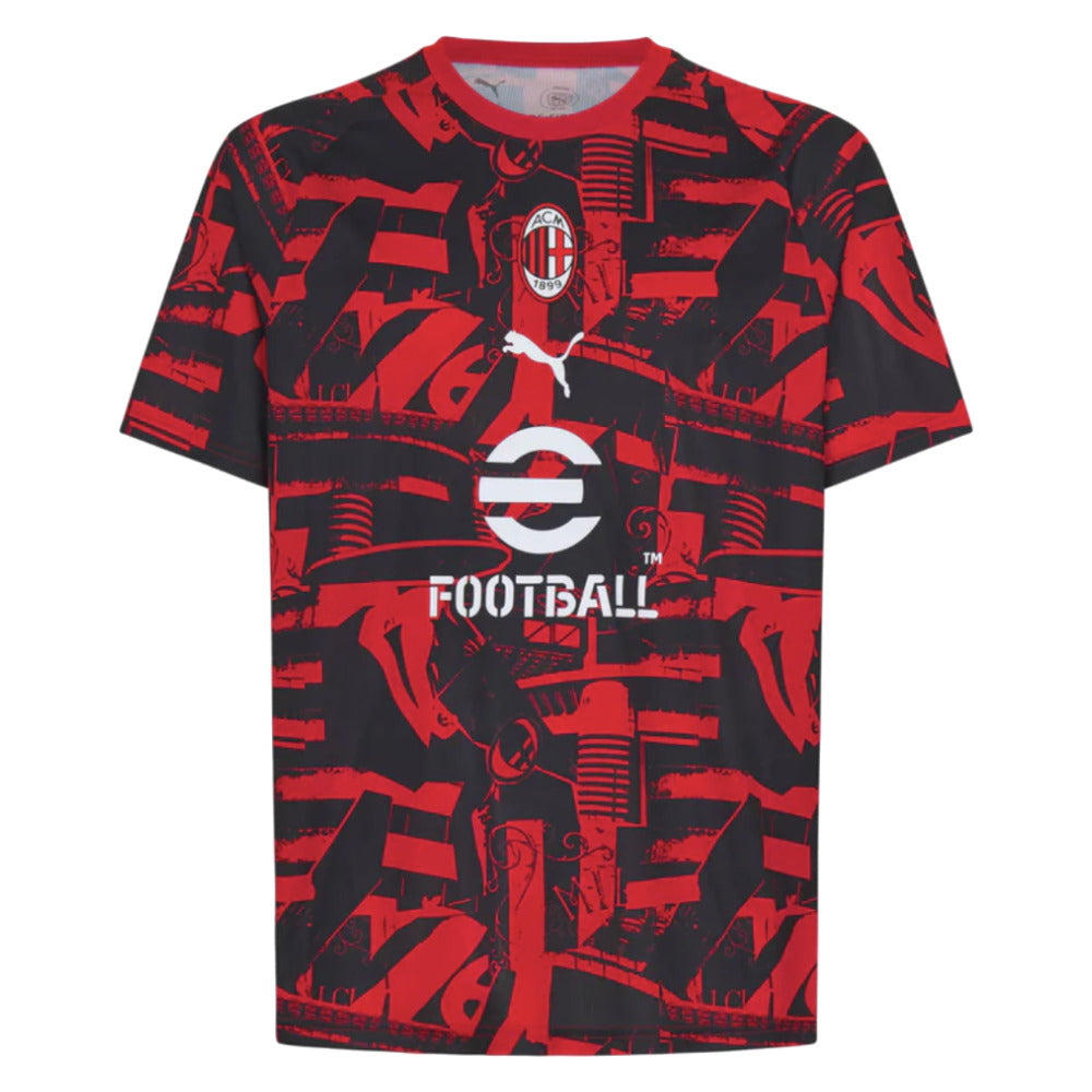 2026-2027 AC Milan Warm Up Jersey (Red)_0