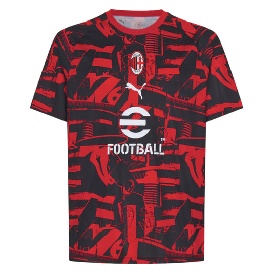 2026-2027 AC Milan Warm Up Jersey (Red)_0