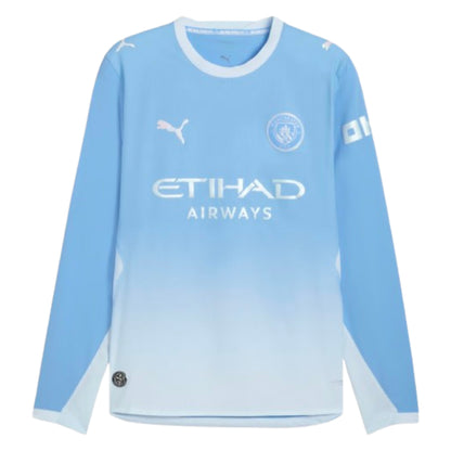 2026-2027 Man City Authentic Long Sleeve Home Shirt_0