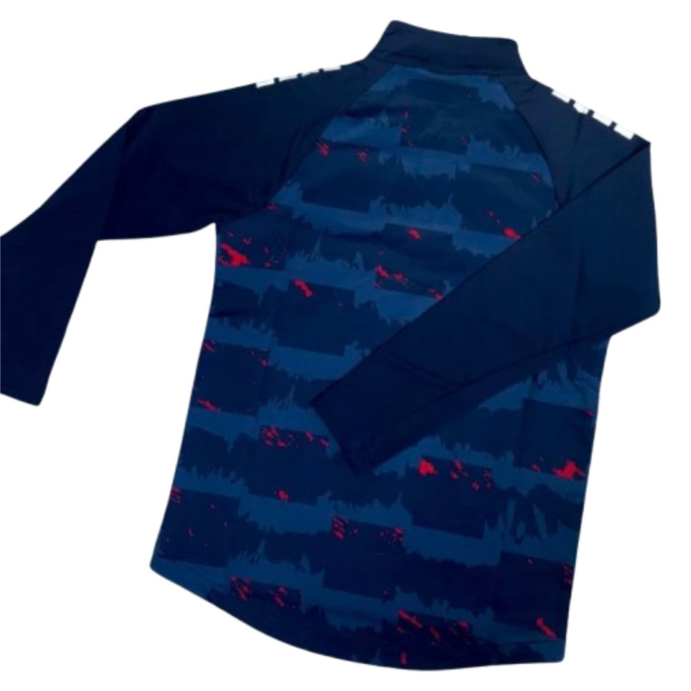 2025-2027 Serbia Pre-Match 1/4 Zip Top (Navy)_1