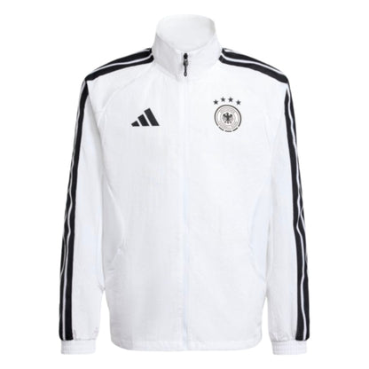2026-2027 Germany Home Anthem Jacket (White) - Kids_0