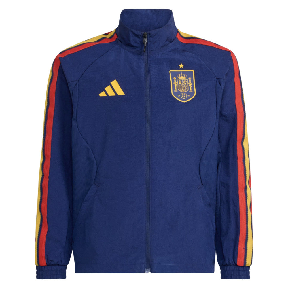 2026-2027 Spain Home Anthem Jacket (Dark Blue) - Kids_0