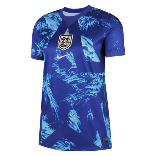 2026-2027 England Home Goalkeeper Shirt (Blue) - Womens_0