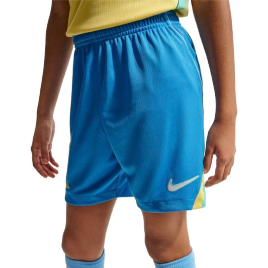 2026-2027 Brazil Home Shorts (Blue) - Kids_0