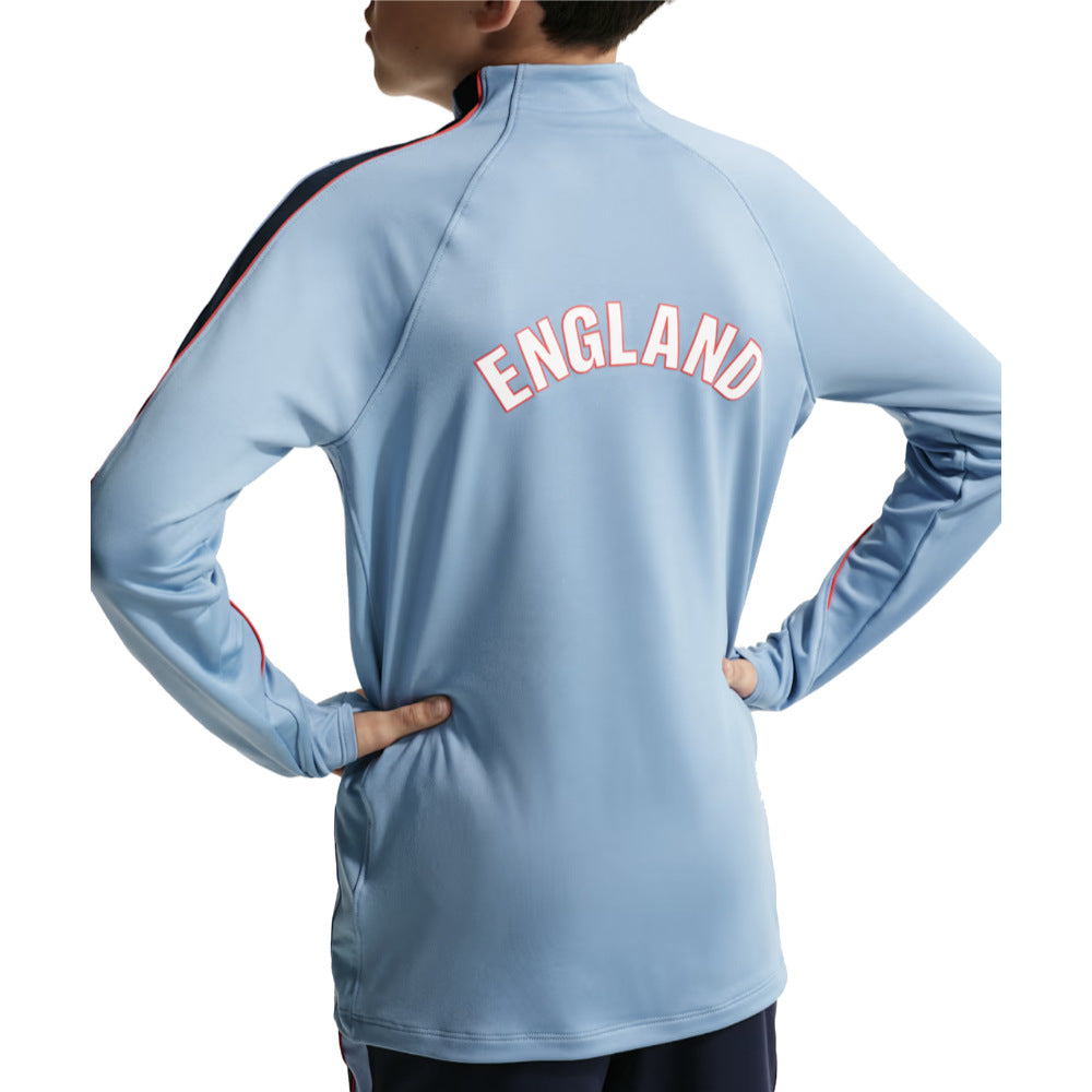 2026-207 England Drill Top (Work Blue) - Kids_1