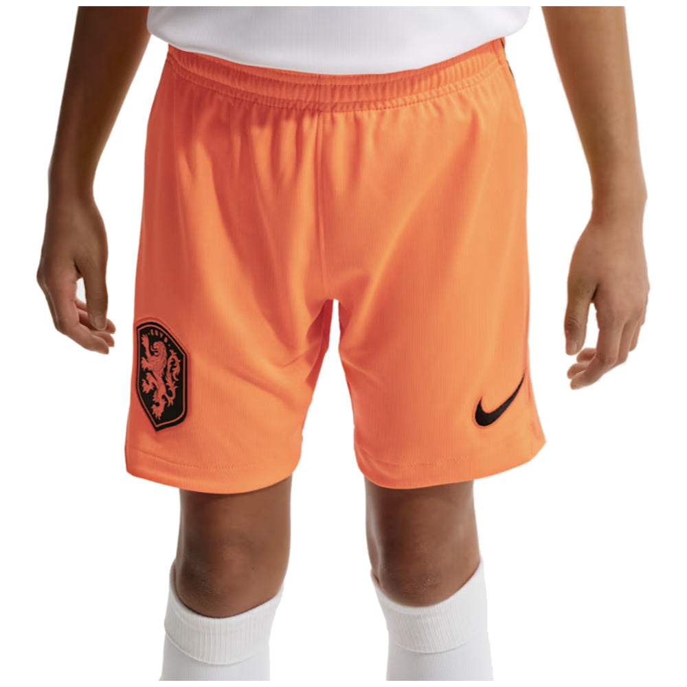 2026-2027 Netherlands Away Shorts (Orange) - Kids_0