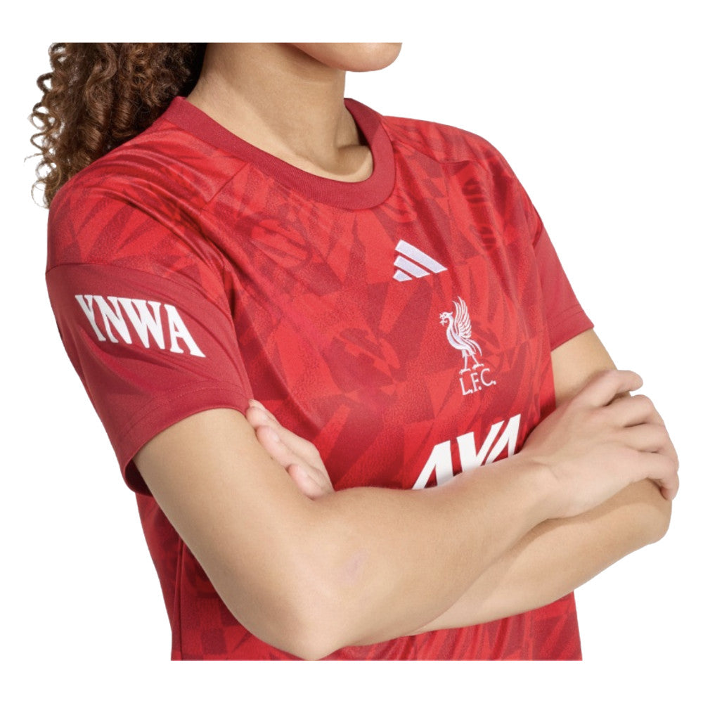 2026-2027 Liverpool Pre-Match Warm Up Shirt (Active Maroon) - Womens_2