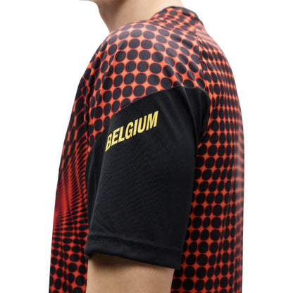 2026-2027 Belgium Home Pre-Match Shirt (Black-Red)_2