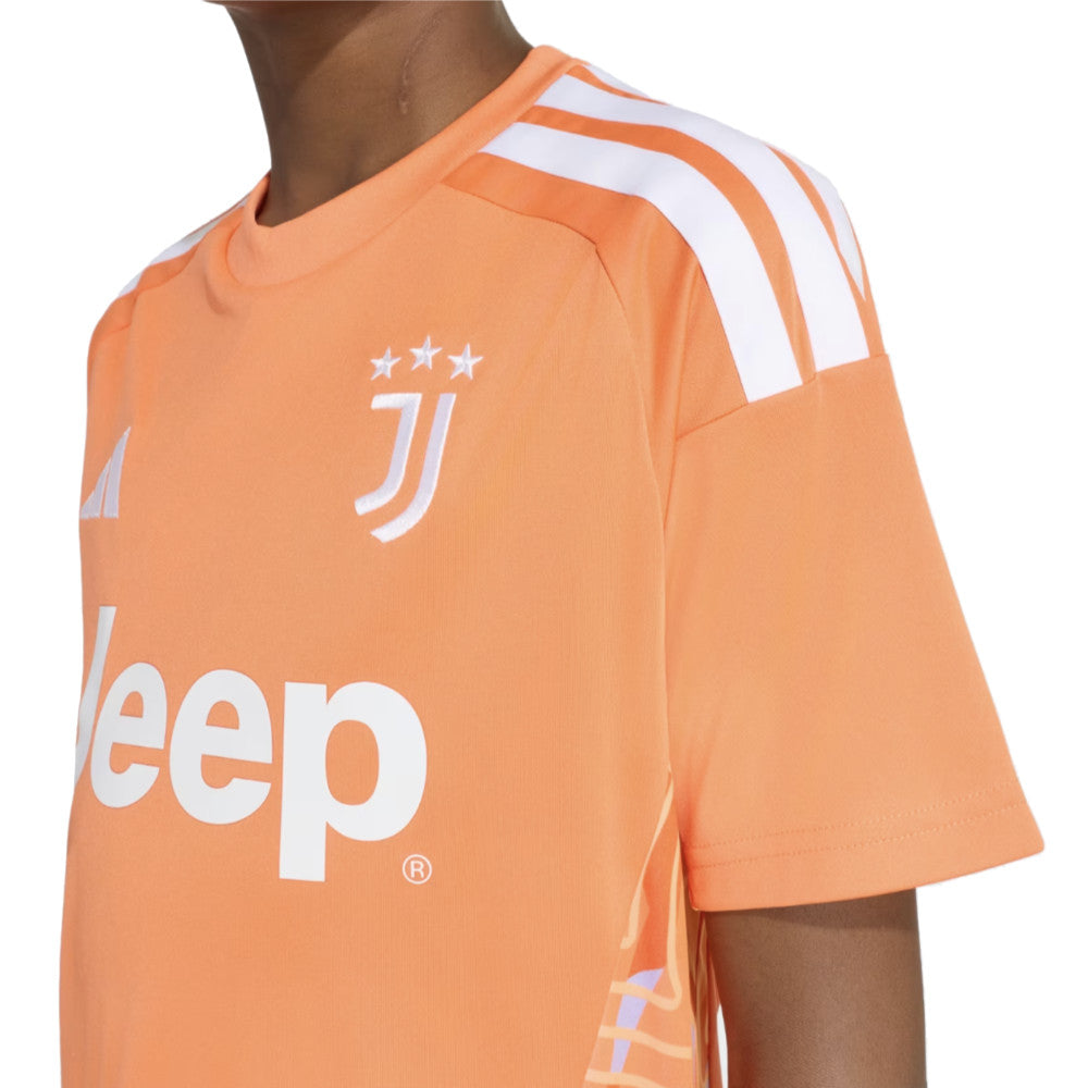 2026-2027 Juventus Home Goalkeeper Shirt (Orange) - Kids_2