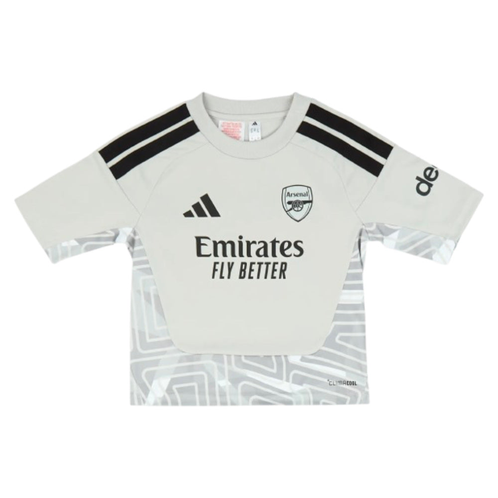 2026-2027 Arsenal Home Goalkeeper Mini Kit (Grey)_2
