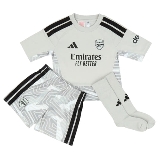 2026-2027 Arsenal Home Goalkeeper Mini Kit (Grey)_0