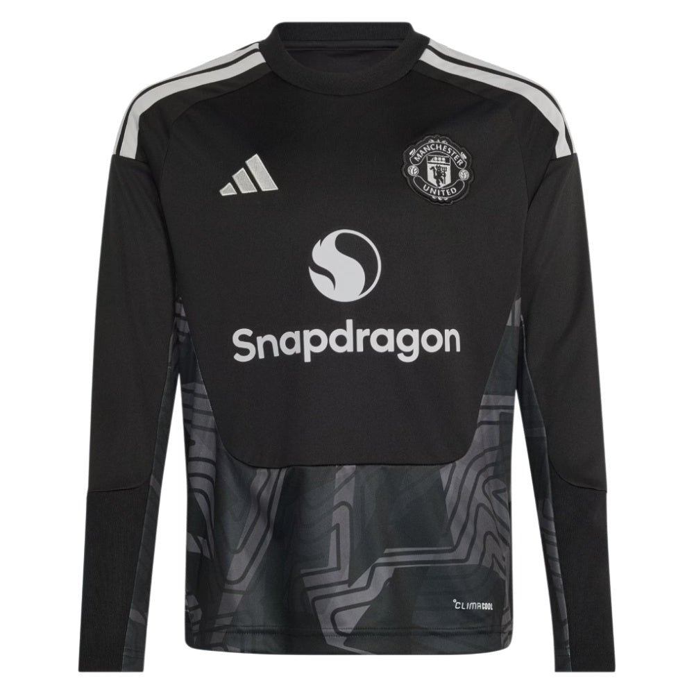 2026-2027 Man Utd Home Goalkeeper Shirt (Black) - Kids_0