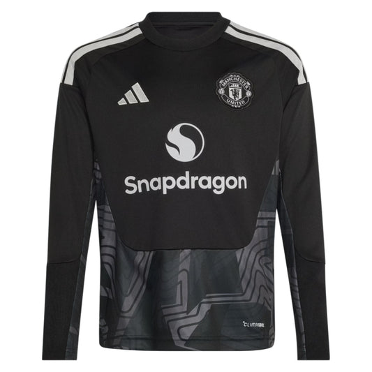 2026-2027 Man Utd Home Goalkeeper Shirt (Black) - Kids_0