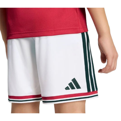 2026-2027 Man Utd Home Shorts (White) - Kids_1