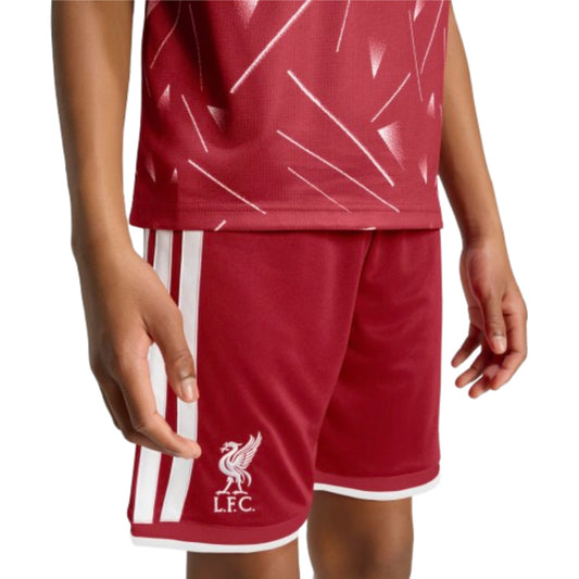 2026-2027 Liverpool Home Shorts (Active Maroon) - Kids_0
