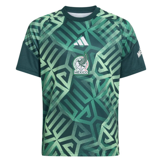 2026-2027 Mexico Home Pre-Match Shirt (Aurora Ivy) - Kids_0