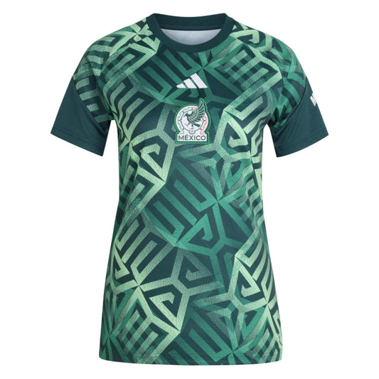 2026-2027 Mexico Home Pre-Match Shirt (Aurora Ivy) - Womens_0