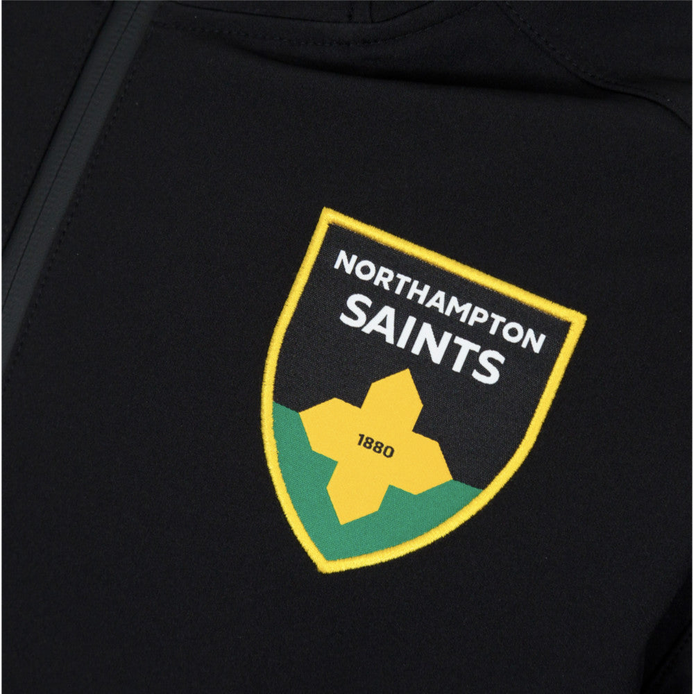 2025-2026 Northampton Saints Ath Softshell Hoody Jacket (Black)_2