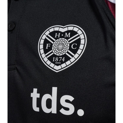 2026-2027 Hearts Player Training Polo Shirt (Black)_2